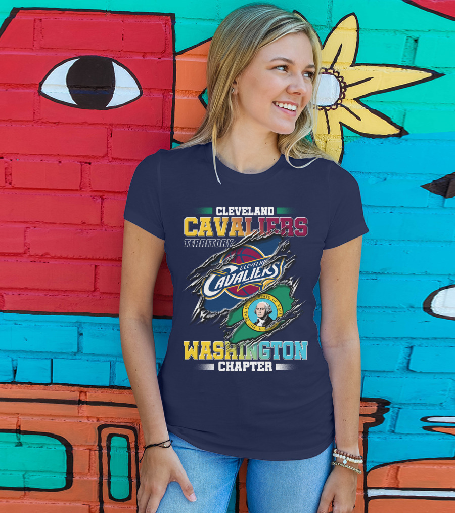 Cleveland Cavaliers Territory Washington Chapter T-Shirt