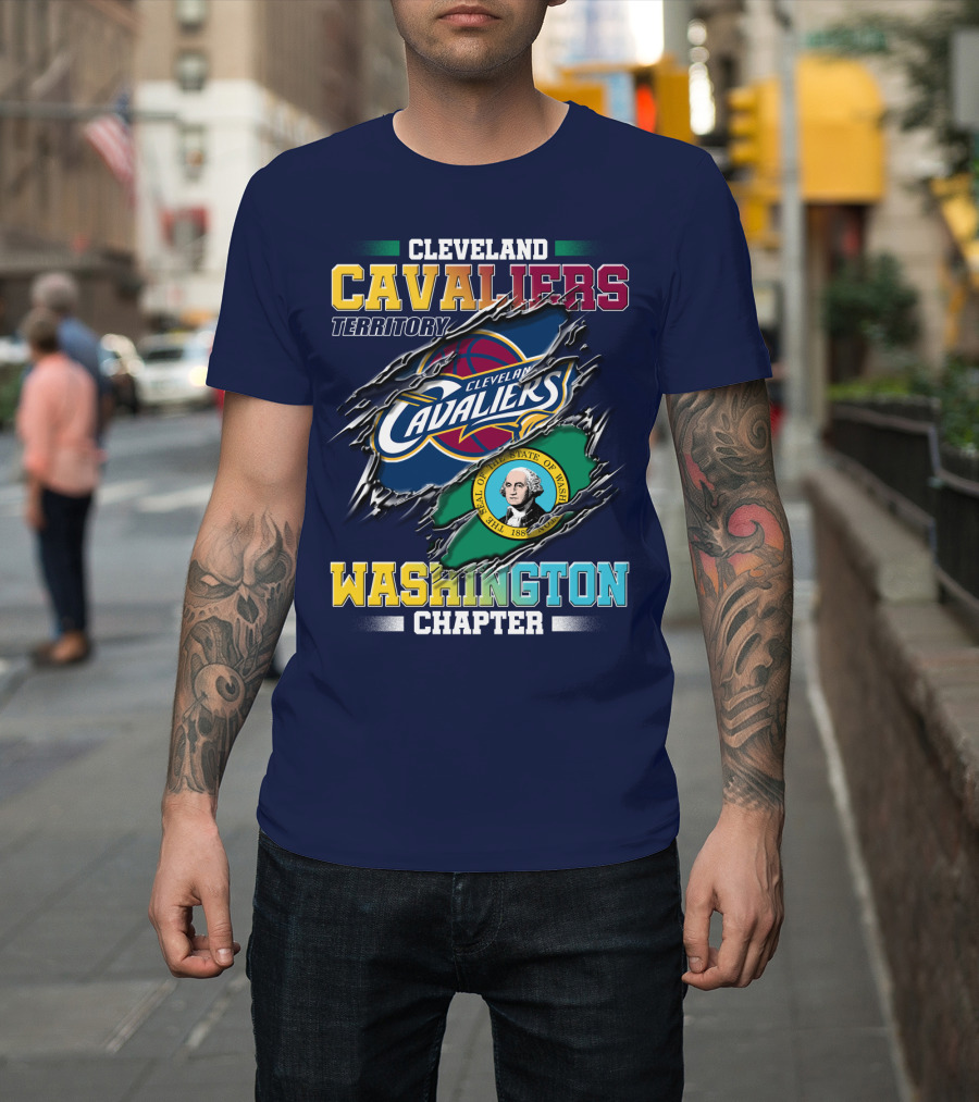 Cleveland Cavaliers Territory Washington Chapter T-Shirt