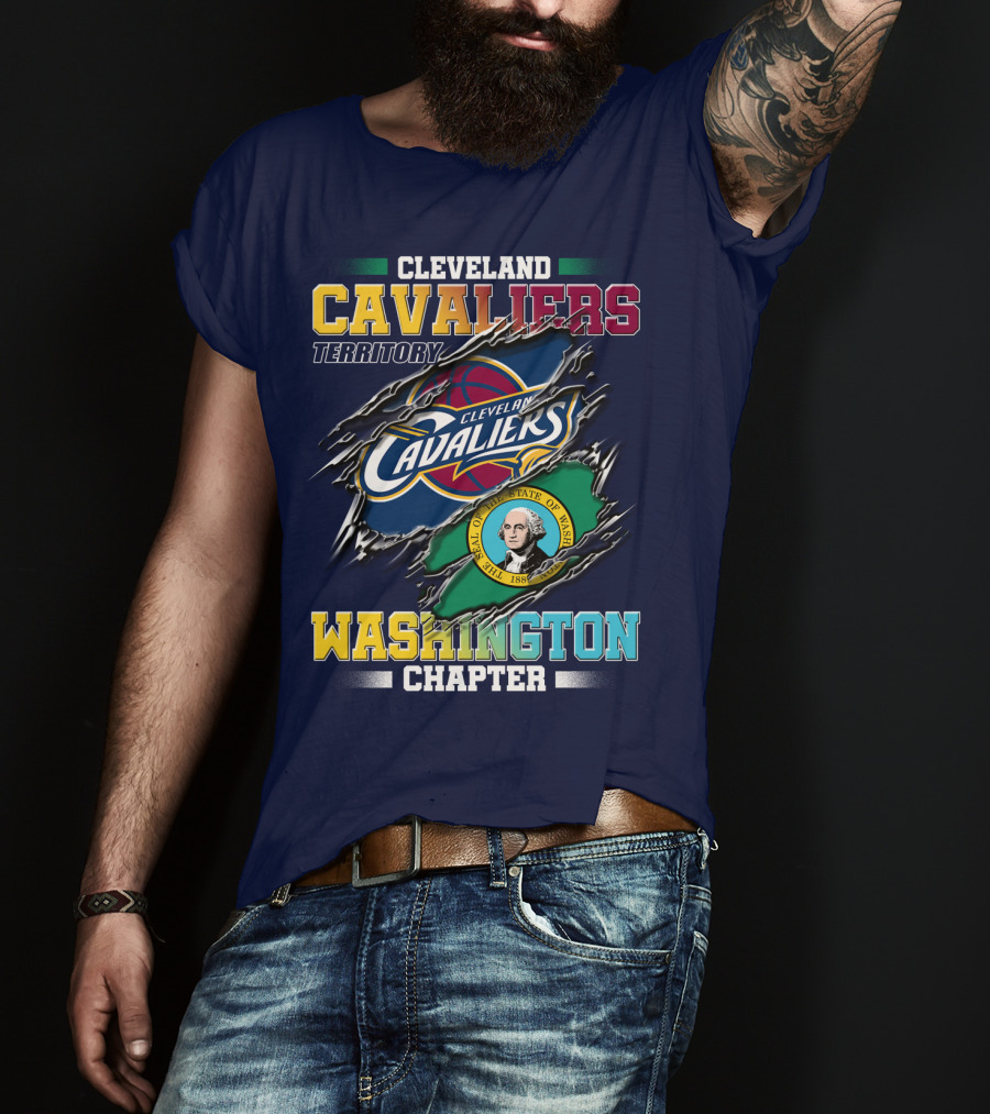 Cleveland Cavaliers Territory Washington Chapter T-Shirt