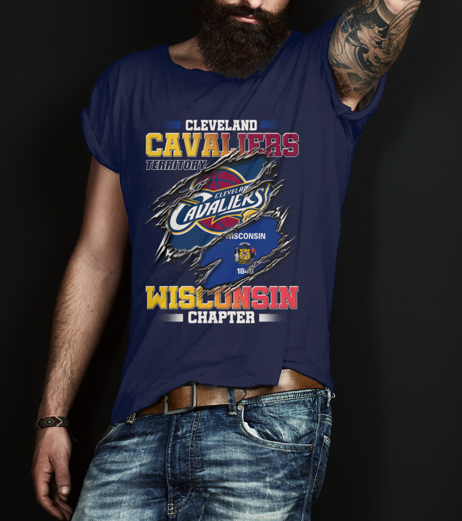Cleveland Cavaliers Territory Wisconsin Chapter 1848 T-Shirt