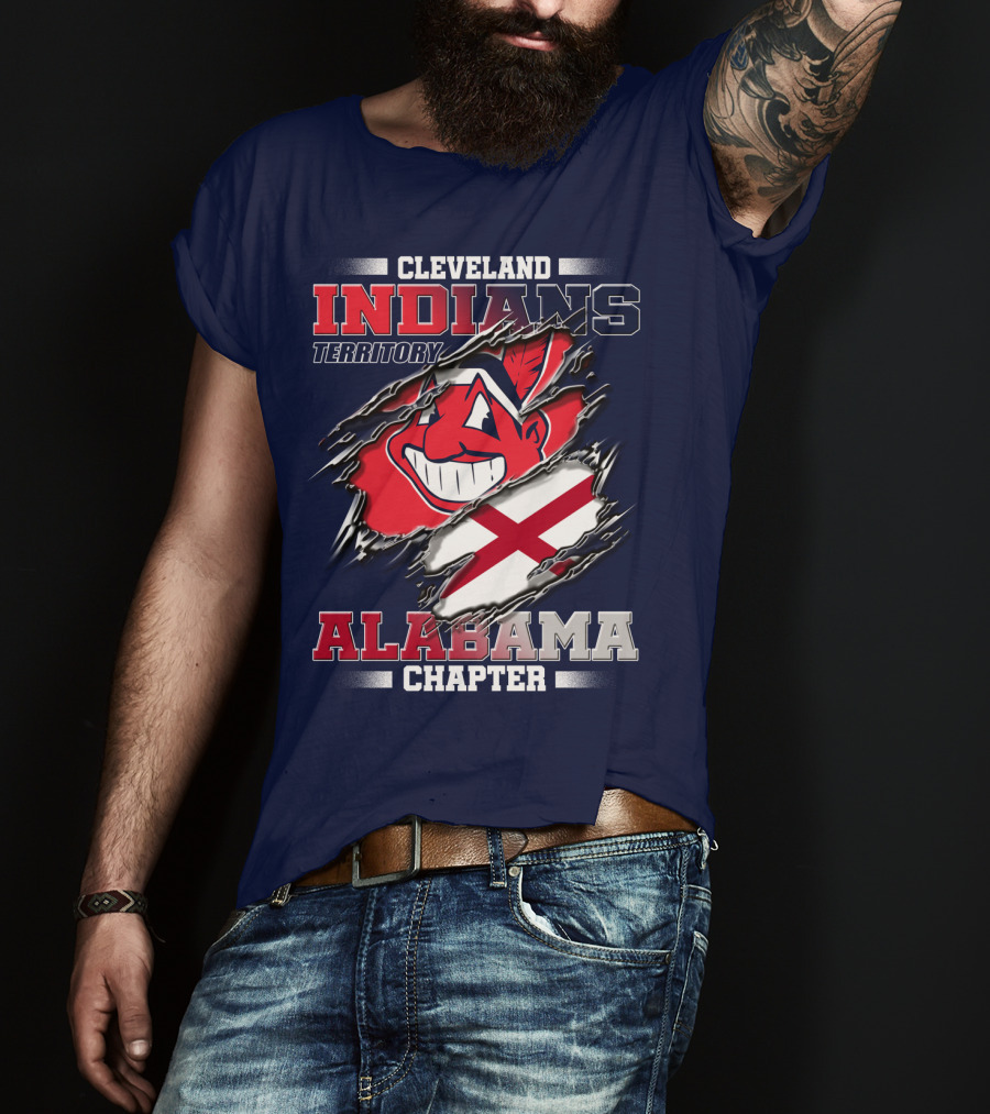 Cleveland Indians Territory Alabama Chapter T-Shirt