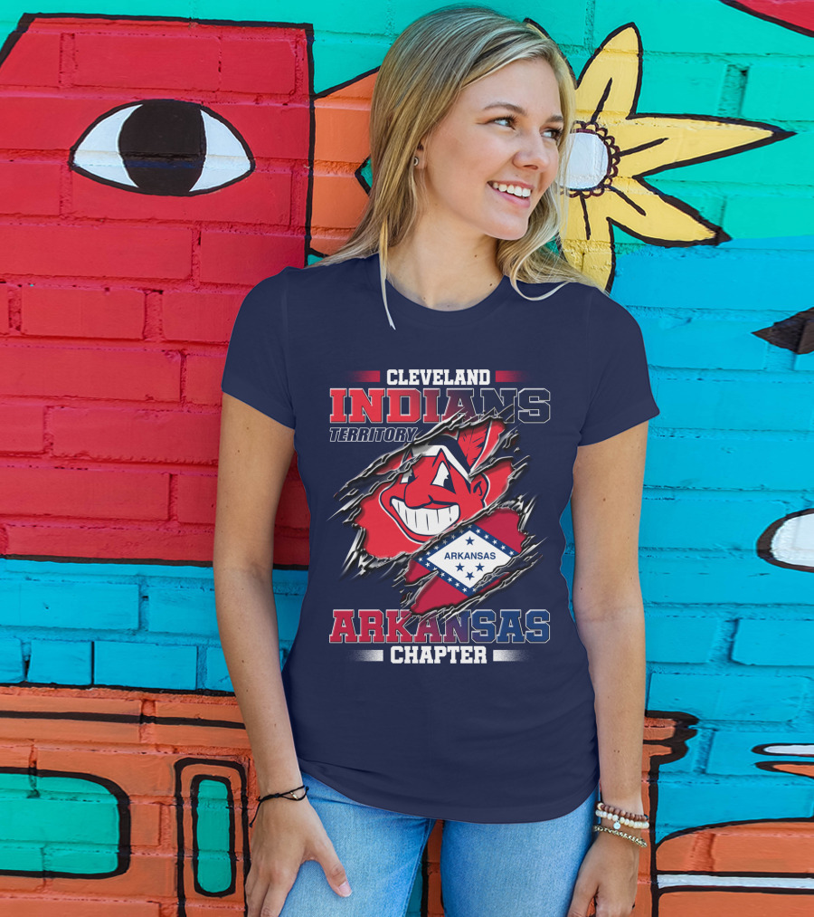 Cleveland Indians Territory Arkansas Chapter T-Shirt