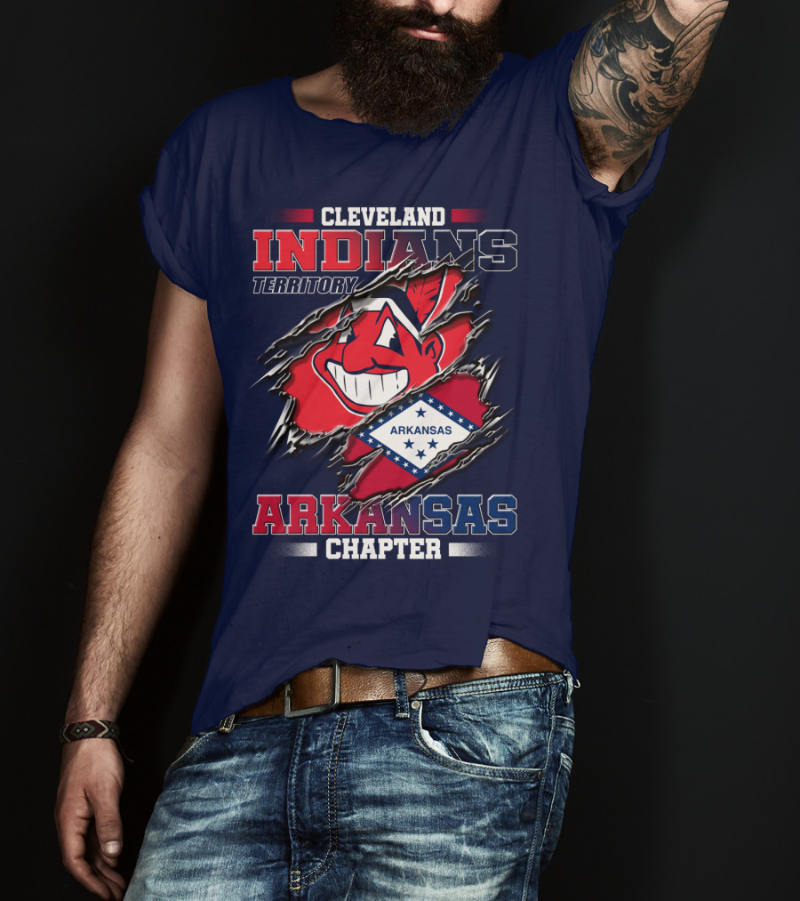 Cleveland Indians Territory Arkansas Chapter T-Shirt