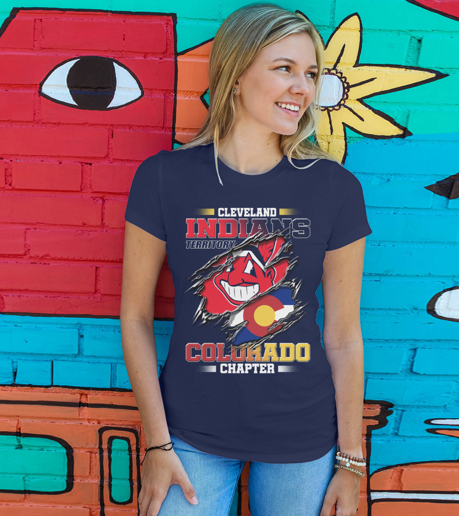 Cleveland Indians Territory Colorado Chapter T-Shirt