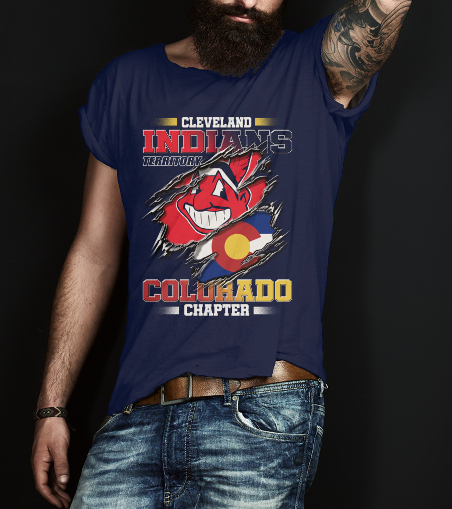 Cleveland Indians Territory Colorado Chapter T-Shirt