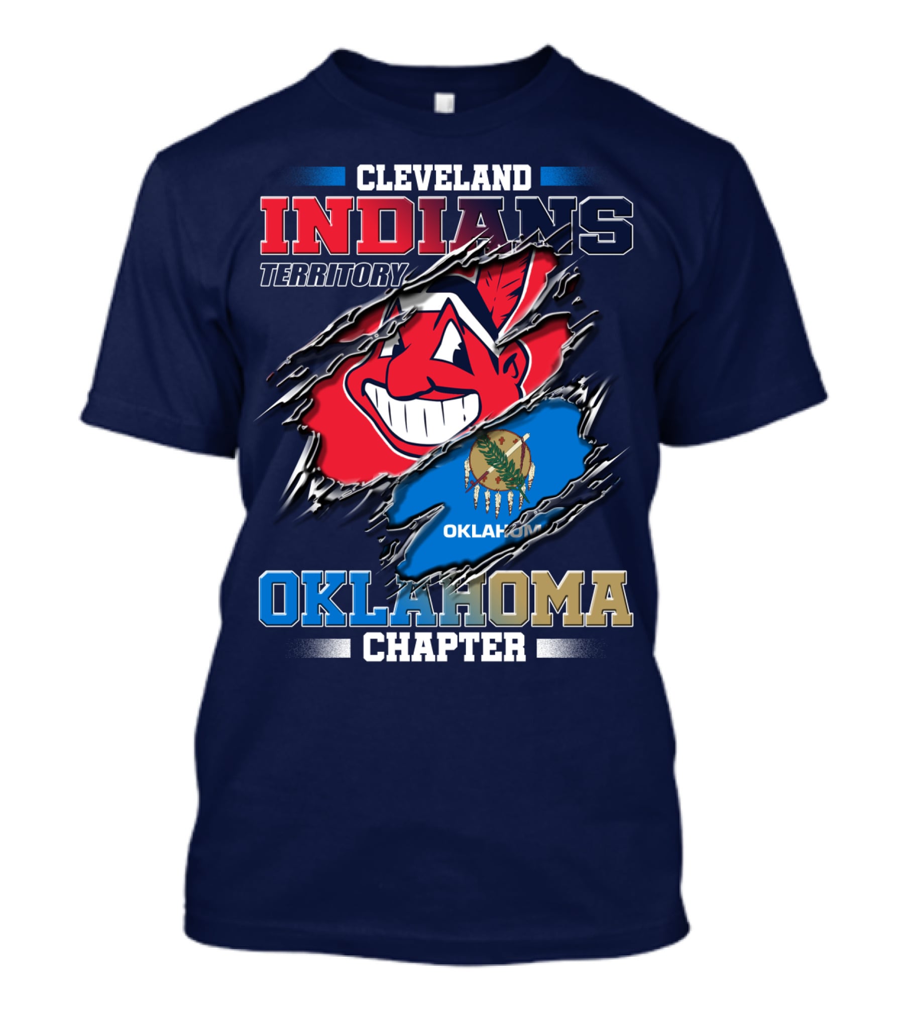 Cleveland Indians Territory Oklahoma Chapter T-Shirt