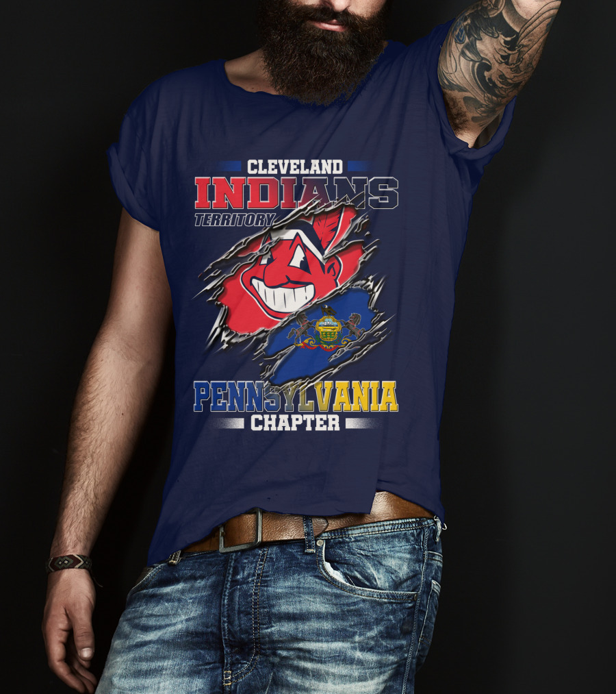 Cleveland Indians Territory Pennsylvania Chapter T-Shirt