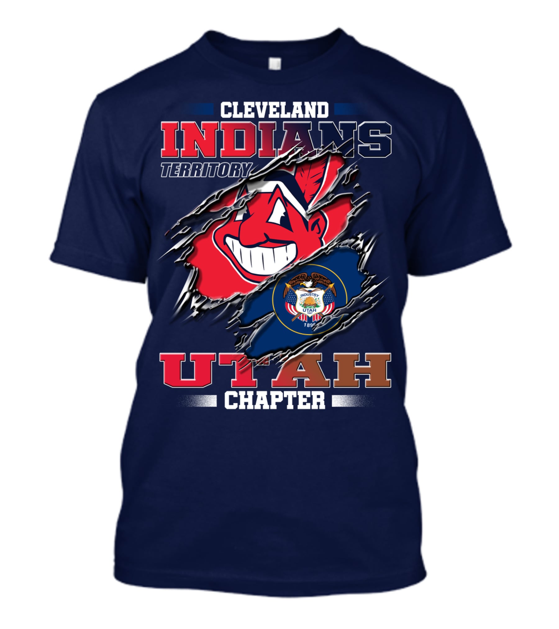 Cleveland Indians Territory Utah Chapter T-Shirt