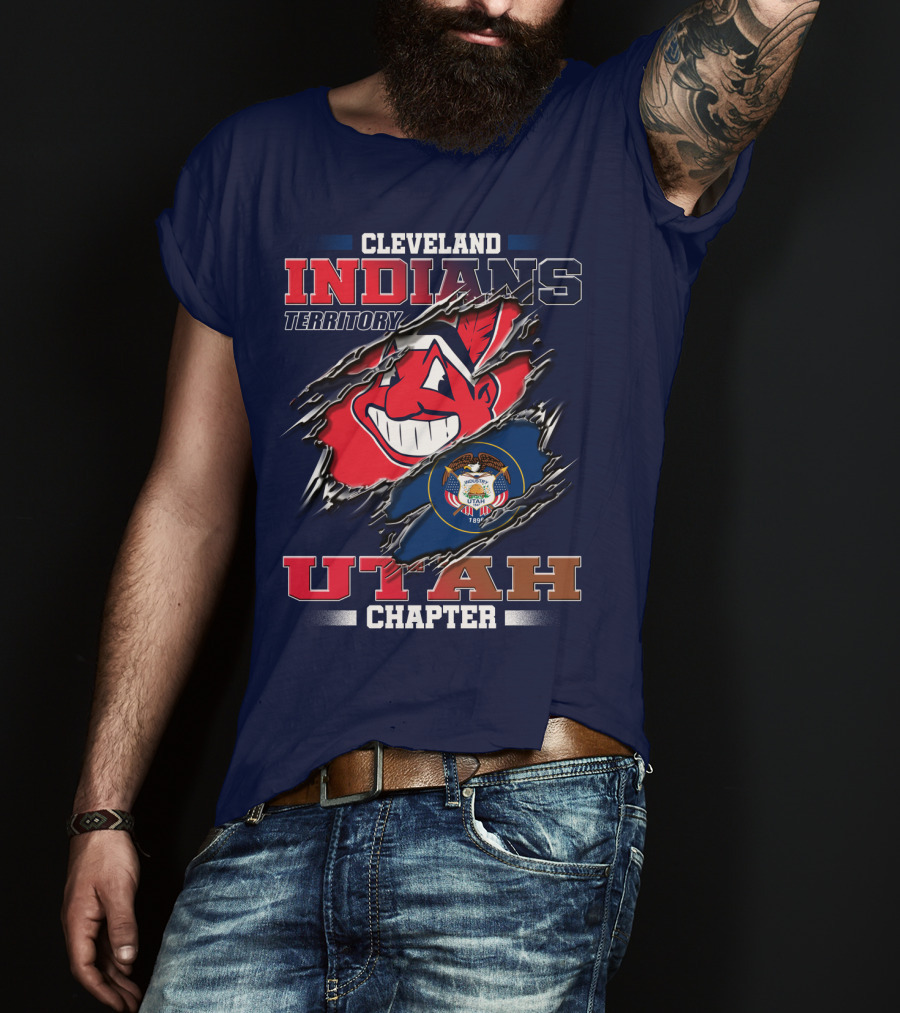 Cleveland Indians Territory Utah Chapter T-Shirt