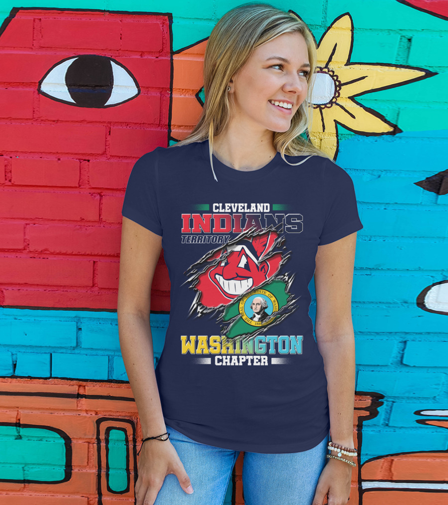 Cleveland Indians Territory Washington Chapter T-Shirt