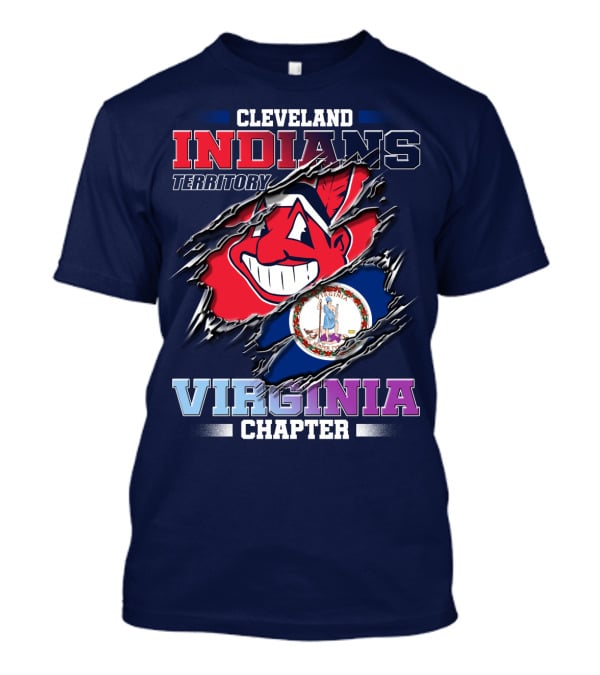 Cleveland Indians Territory Virginia Chapter T-Shirt