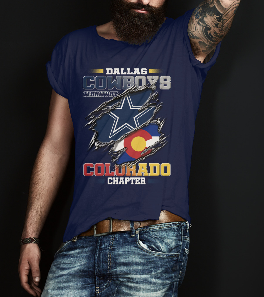 Dallas Cowboys Territory Colorado Chapter T-Shirt