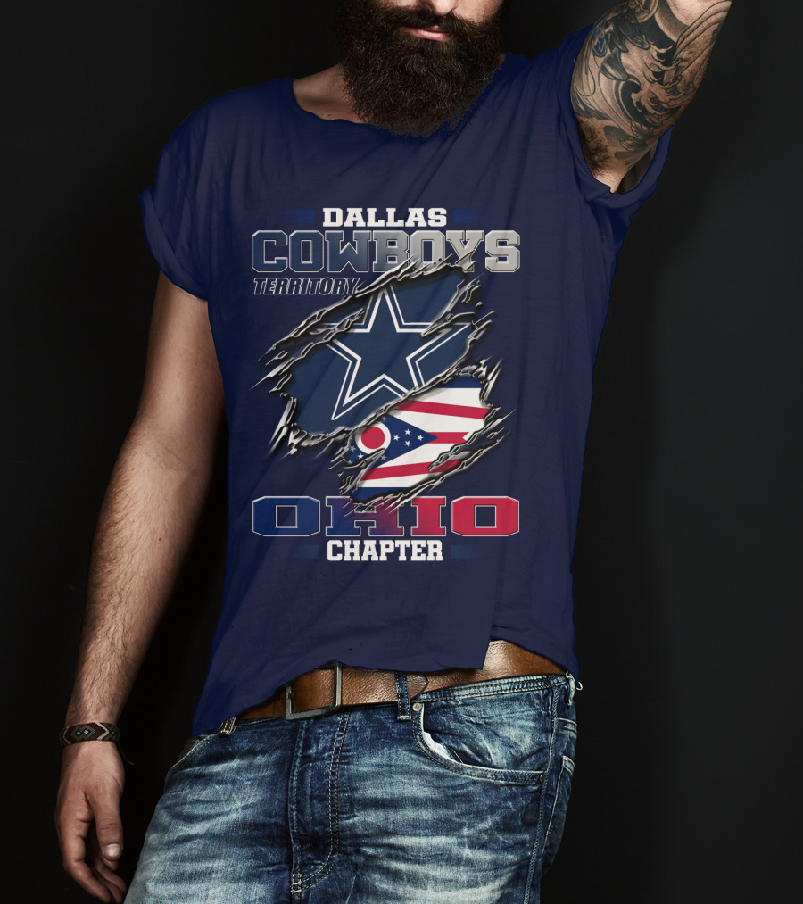 Dallas Cowboys Territory Ohio Chapter T-Shirt