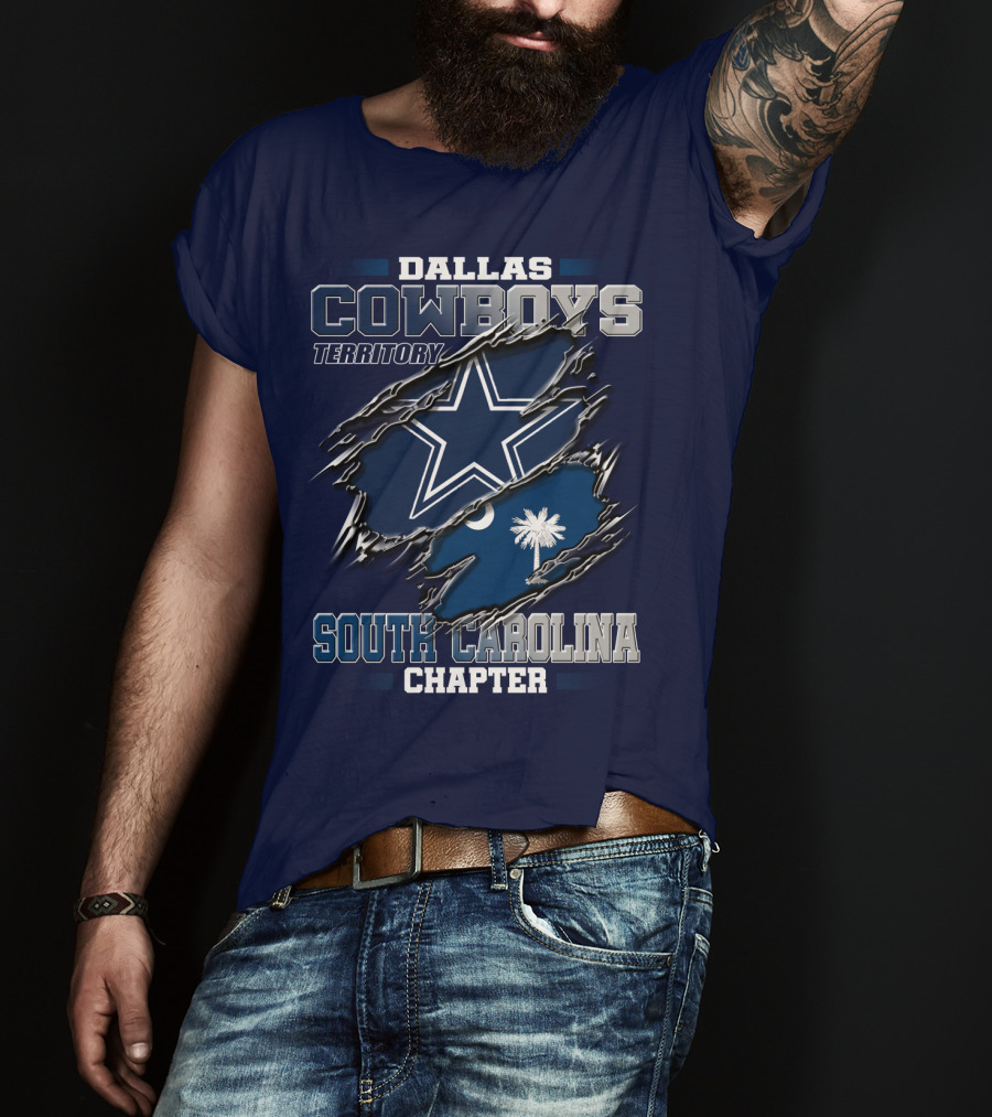 Dallas Cowboys Territory South Carolina Chapter T-Shirt
