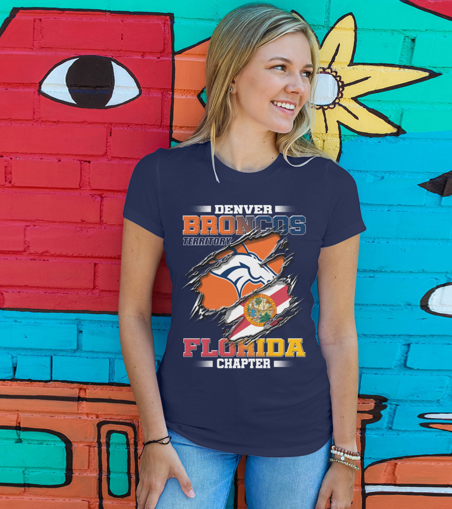 Denver Broncos Territory Florida Chapter T-Shirt