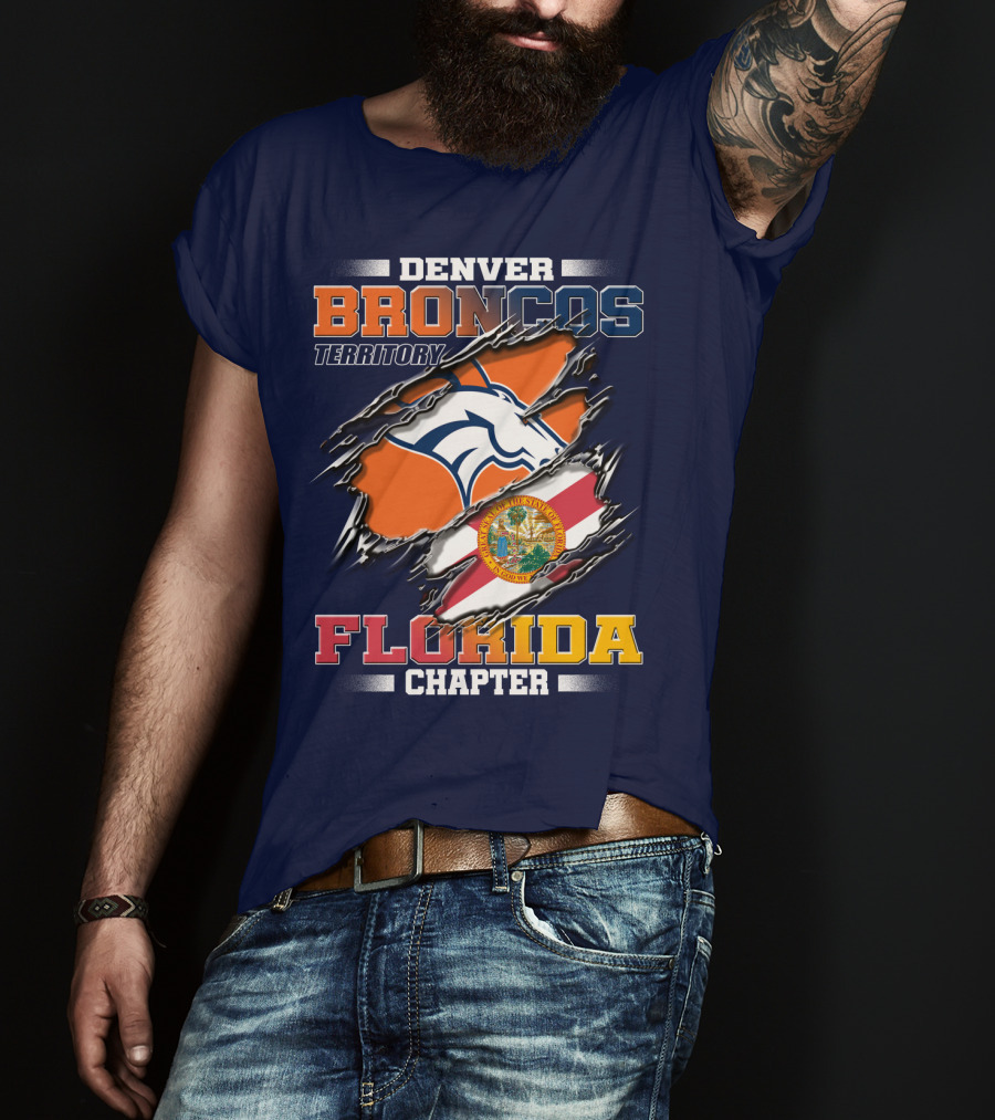 Denver Broncos Territory Florida Chapter T-Shirt