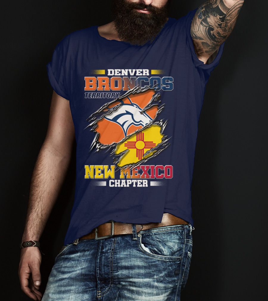 Denver Broncos Territory New Mexico Chapter T-Shirt