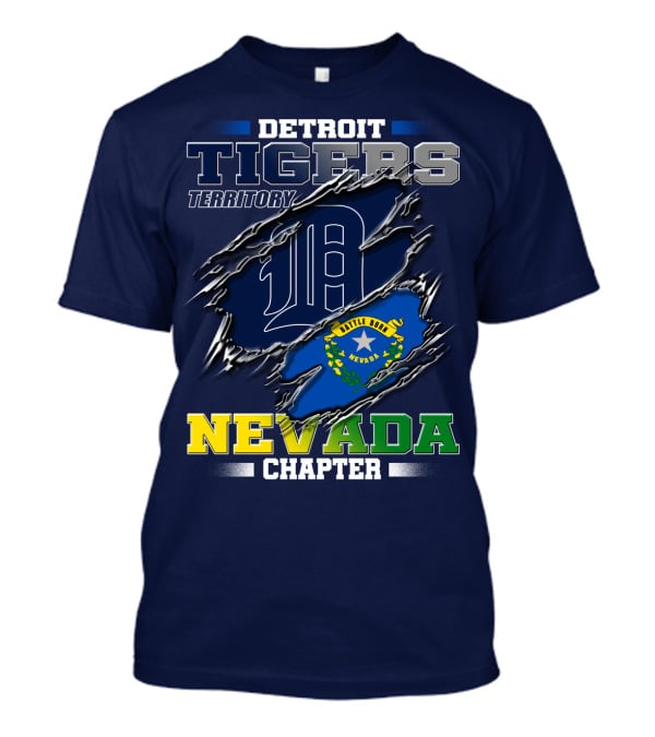 Detroit Tigers Territory Nevada Chapter T-Shirt