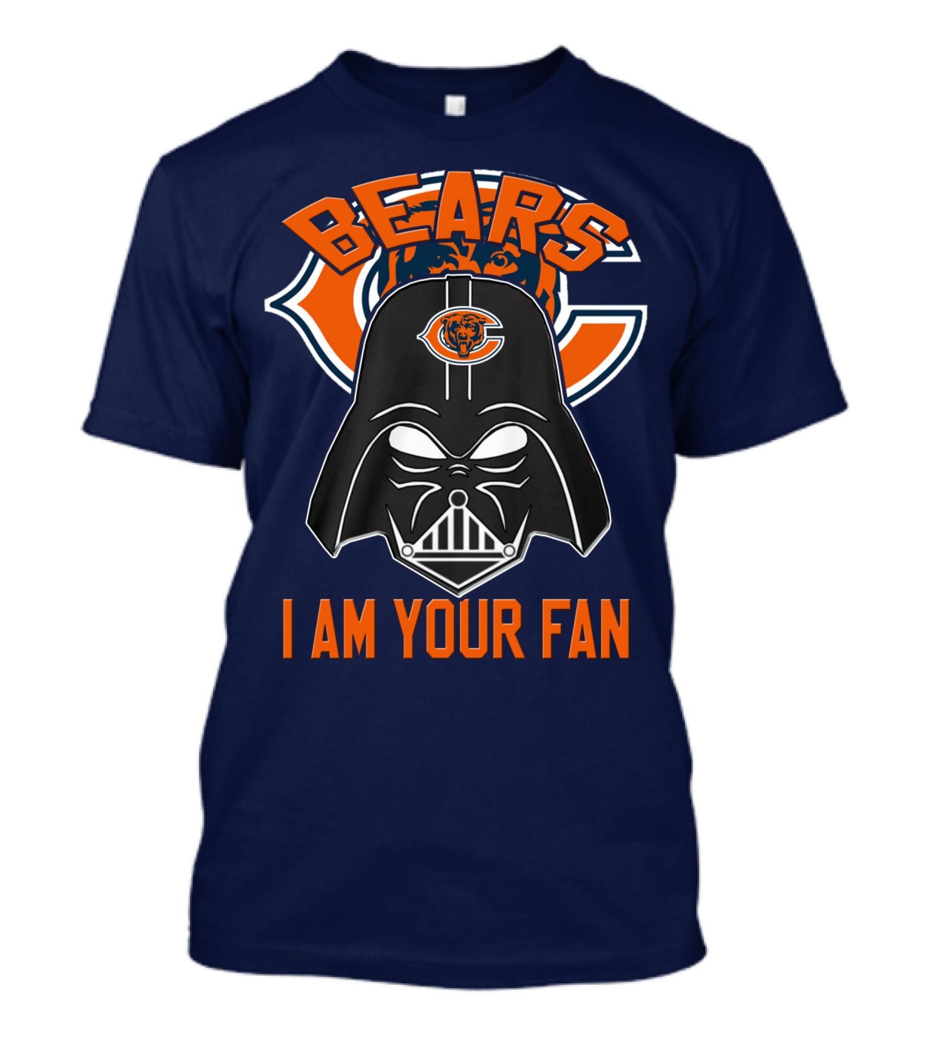 Bears I Am Your Fan Chicago Darth Vader T-Shirt
