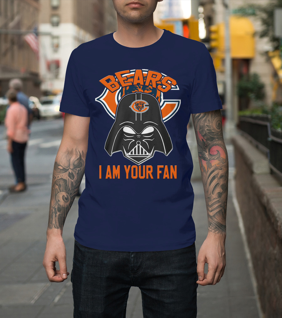 Bears I Am Your Fan Chicago Darth Vader T-Shirt