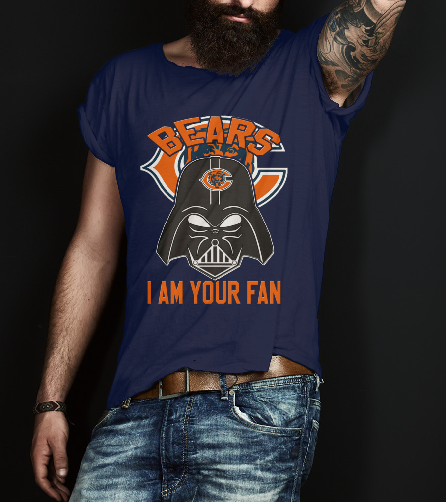 Bears I Am Your Fan Chicago Darth Vader T-Shirt