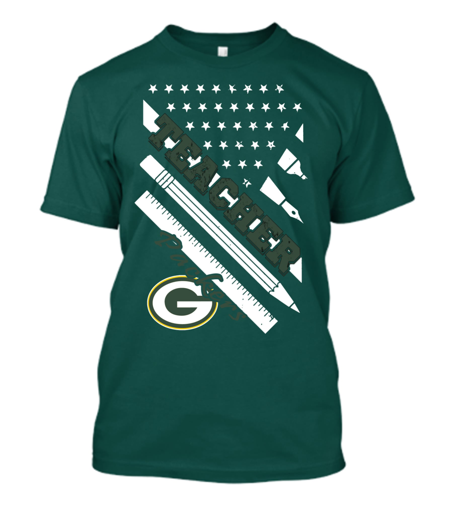 Teacher Green Bay Packers T-Shirt