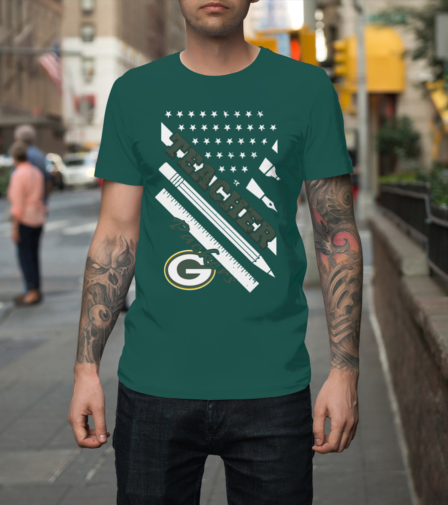 Teacher Green Bay Packers T-Shirt