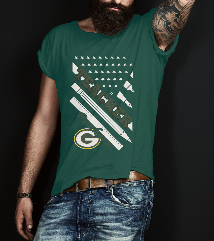 Teacher Green Bay Packers T-Shirt