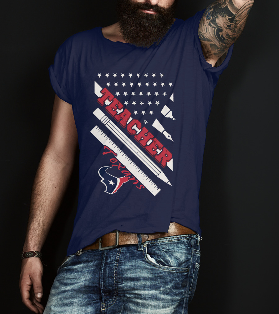 Teacher Texans Houston Texans T-Shirt