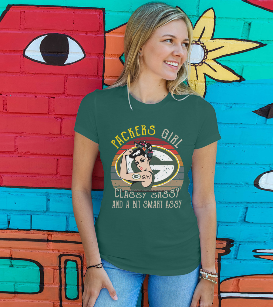 Packers Girl Classy Sassy And A Bit Smart Assy T-Shirt