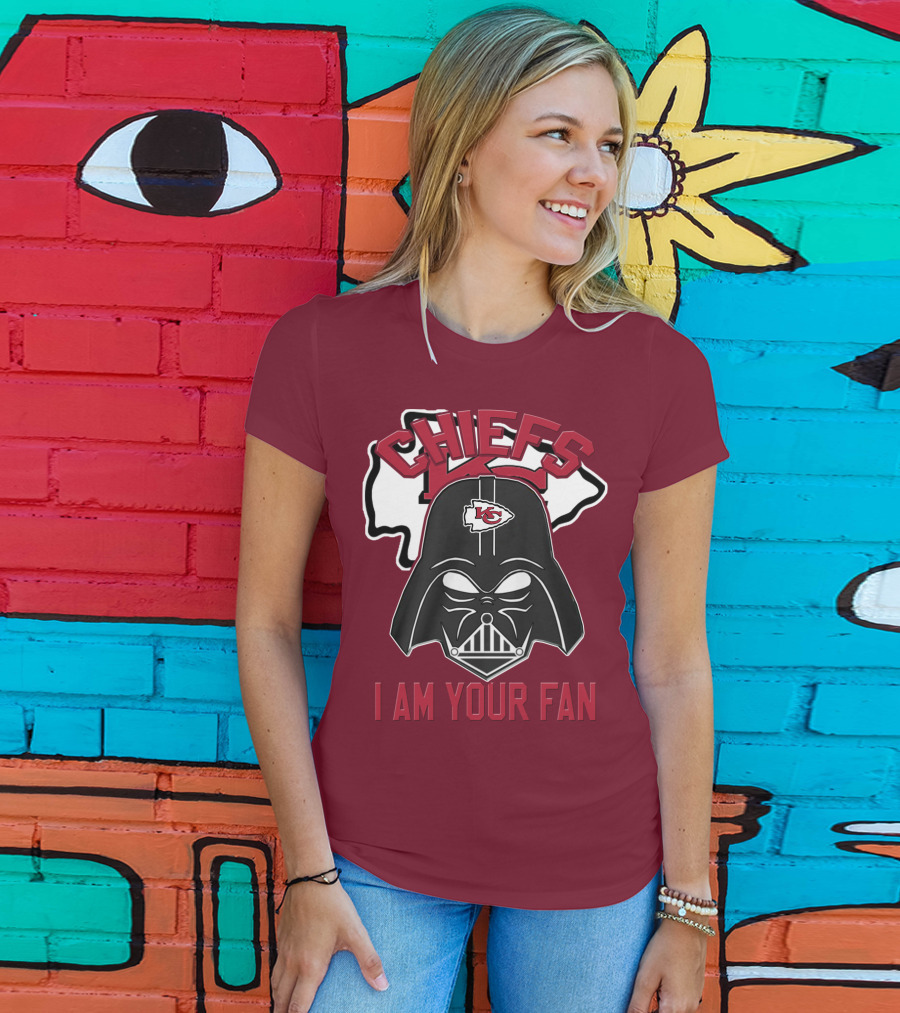 Chiefs Kansas City Kc I Am Your Fan Darth Vader T-Shirt