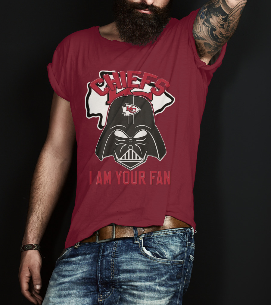 Chiefs Kansas City Kc I Am Your Fan Darth Vader T-Shirt