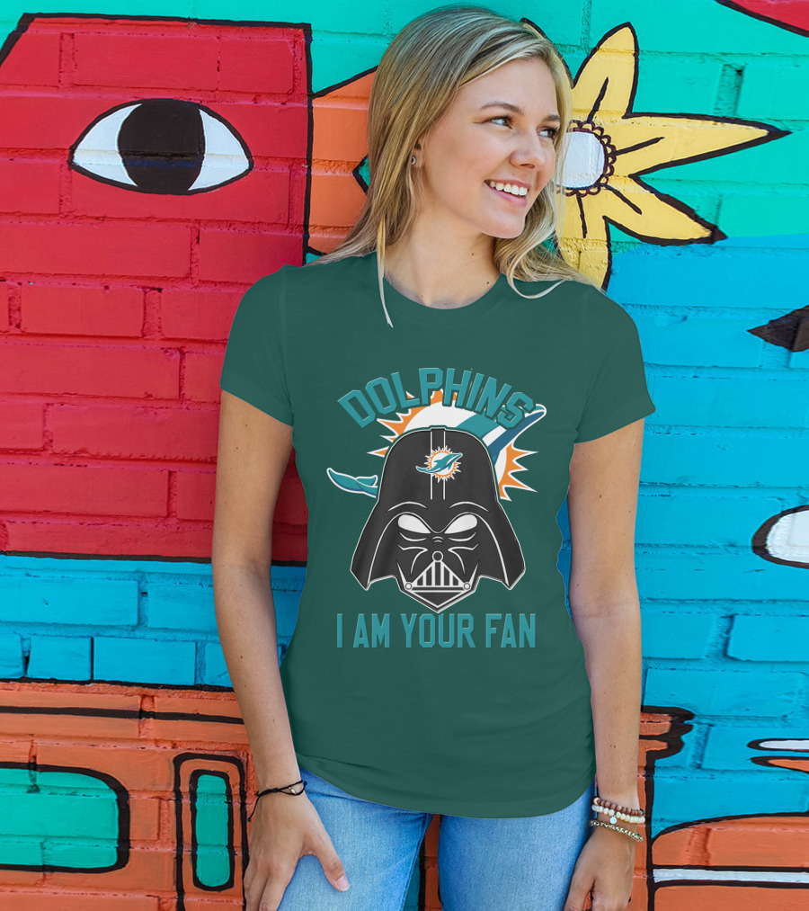 Dolphins I Am Your Fan Miami Dolphins T-Shirt