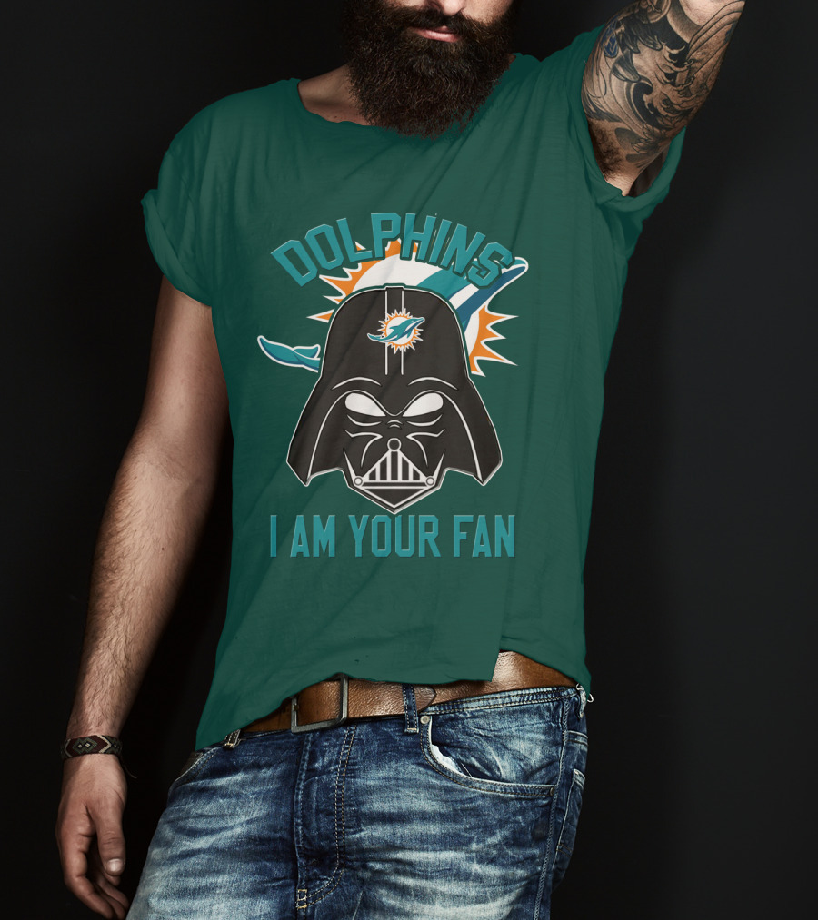 Dolphins I Am Your Fan Miami Dolphins T-Shirt