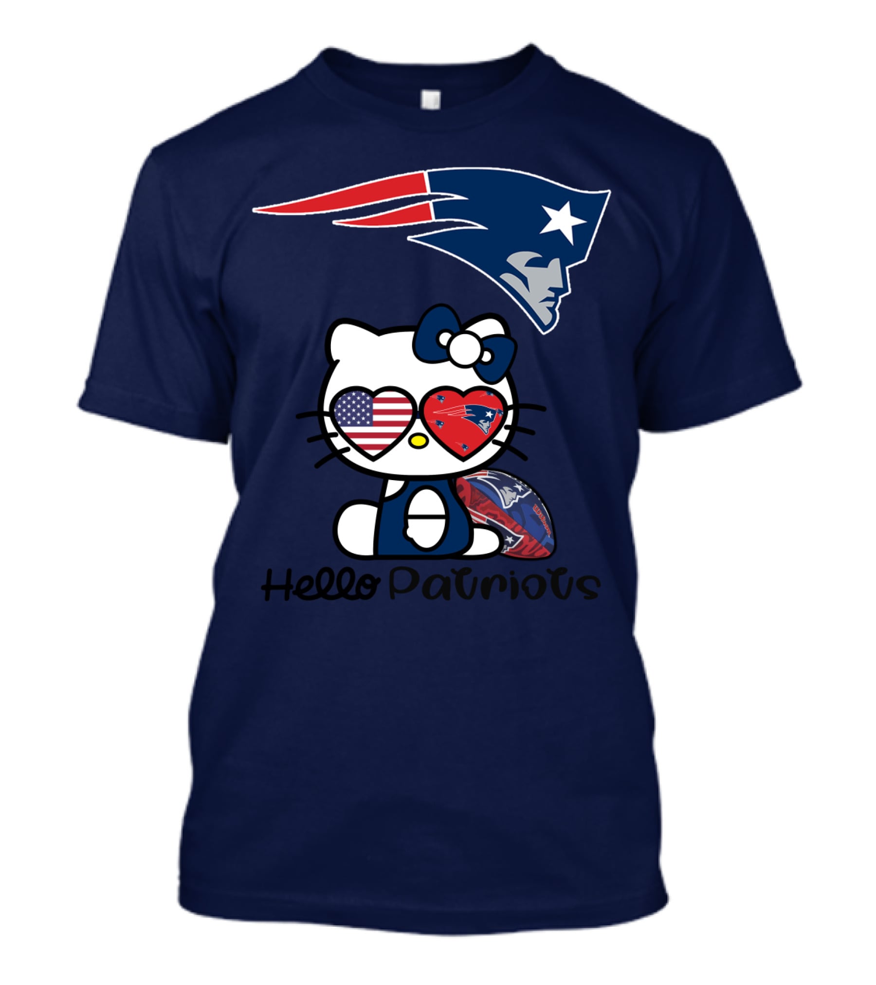 Hello Patriots New England Patriots T-Shirt