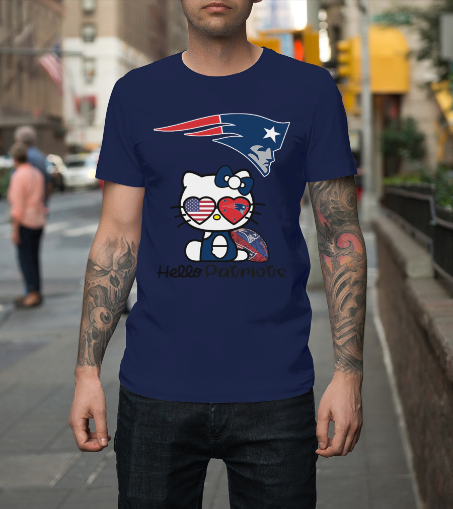 Hello Patriots New England Patriots T-Shirt