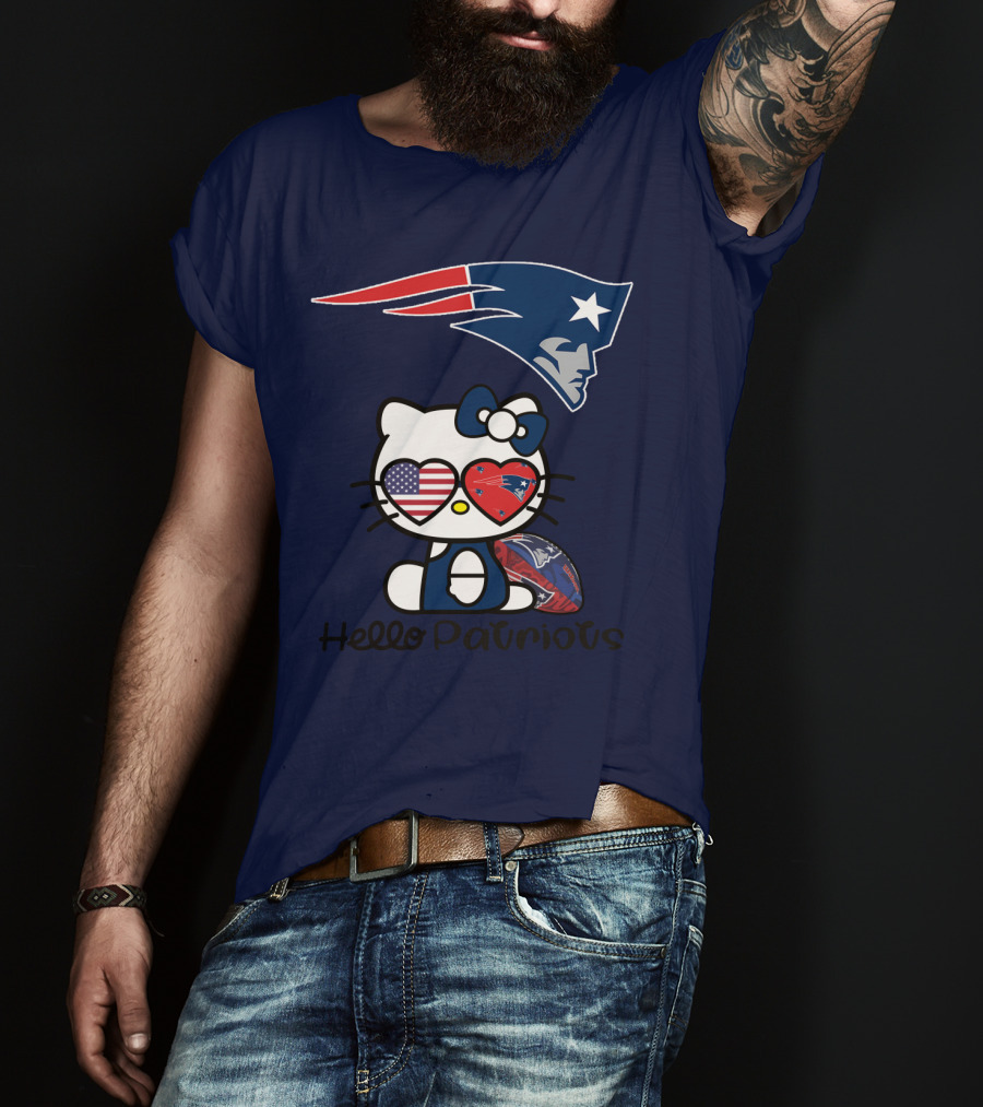 Hello Patriots New England Patriots T-Shirt
