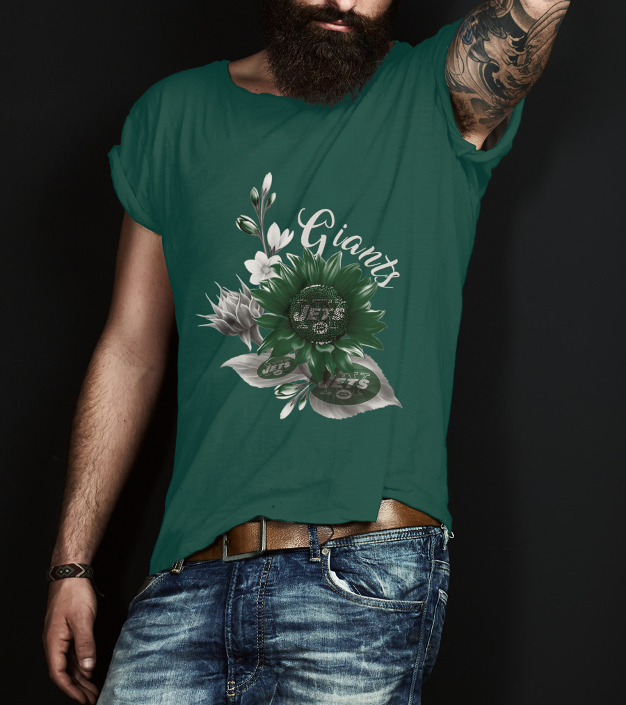 Giants Jets Floral T-Shirt