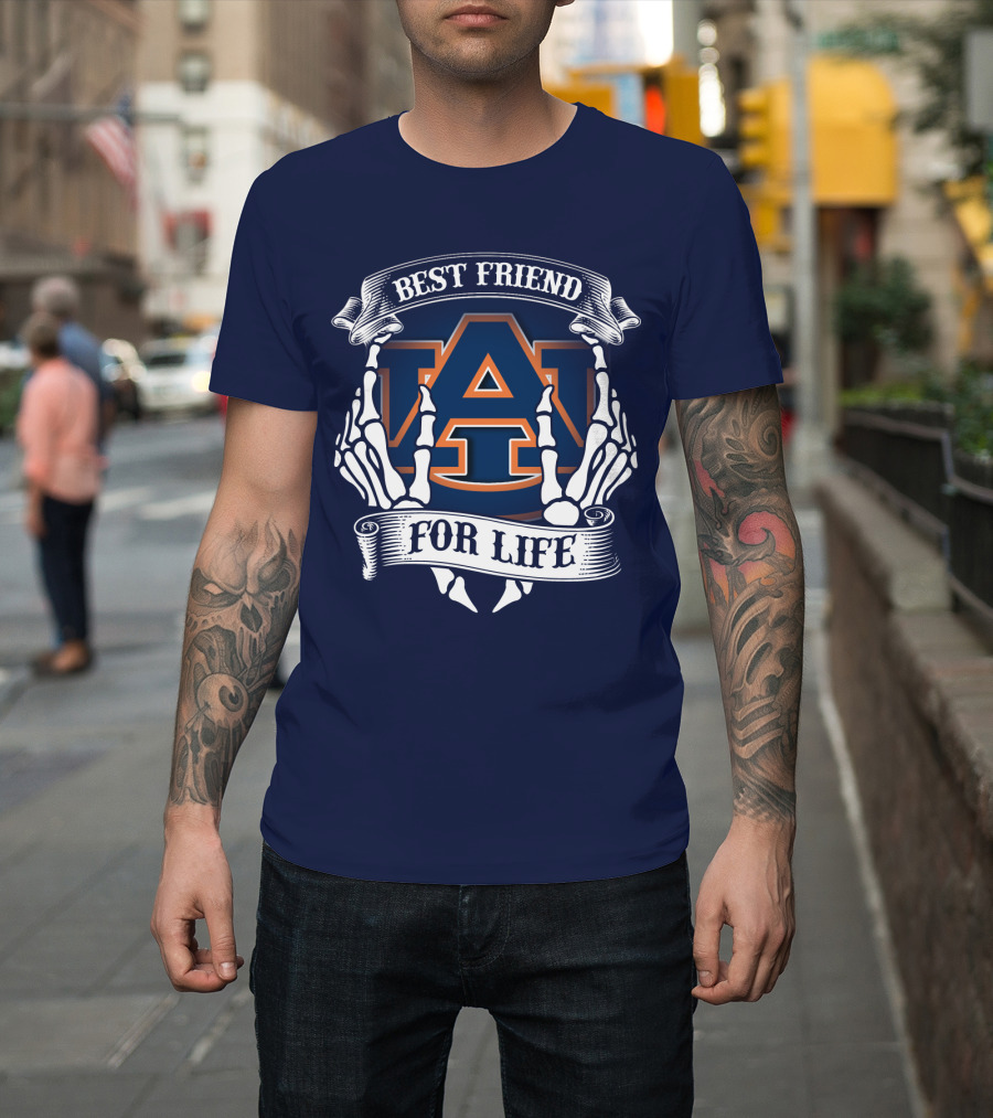 Best Friend For Life Auburn Tigers T-Shirt