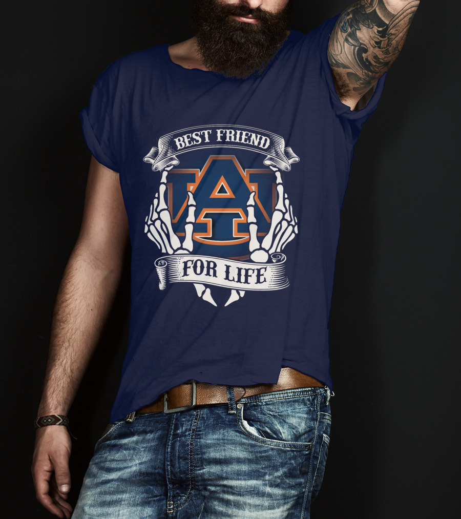 Best Friend For Life Auburn Tigers T-Shirt