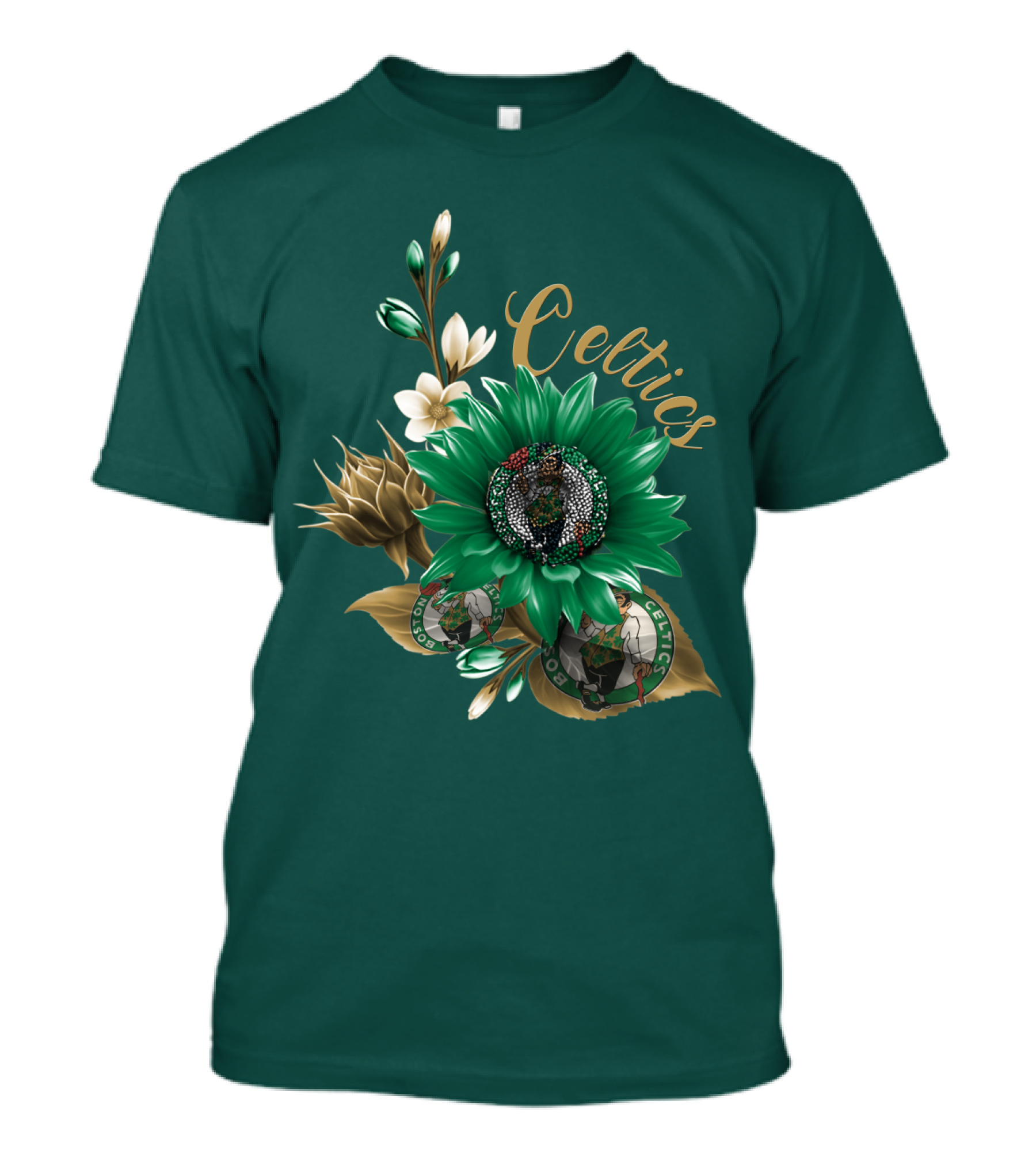 Celtics Boston Celtics Floral T-Shirt