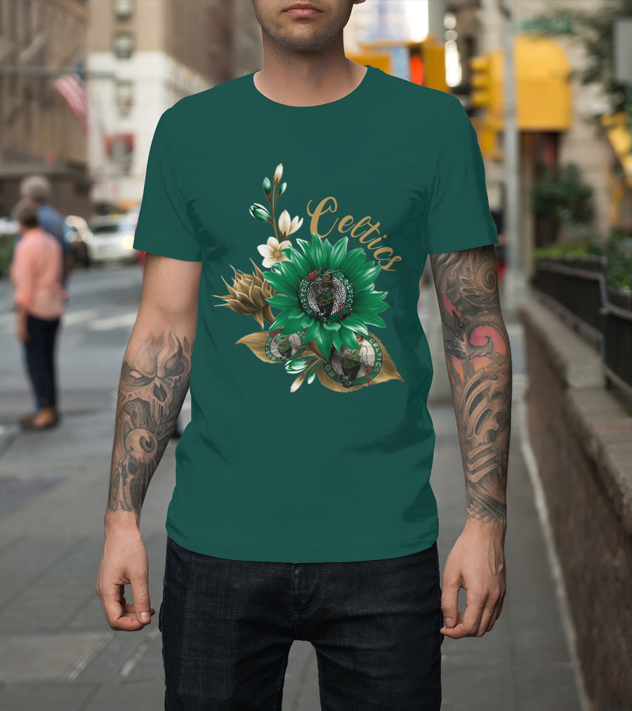 Celtics Boston Celtics Floral T-Shirt
