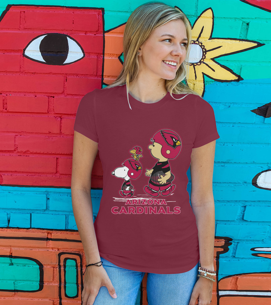 Arizona Cardinals Snpfootball Characters T-Shirt