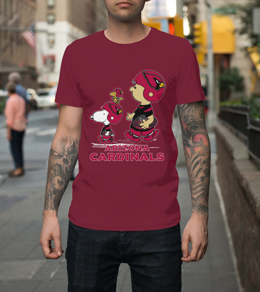 Arizona Cardinals Snpfootball Characters T-Shirt