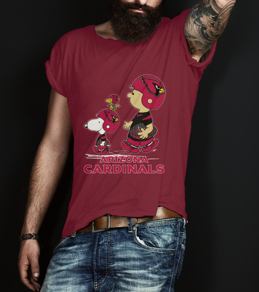 Arizona Cardinals Snpfootball Characters T-Shirt