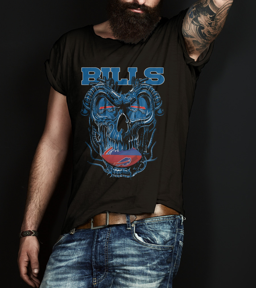 Bills Dragonskull Buffalo Bills T-Shirt