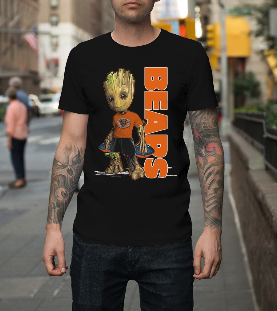 Groot Chicago Bears Football T-Shirt