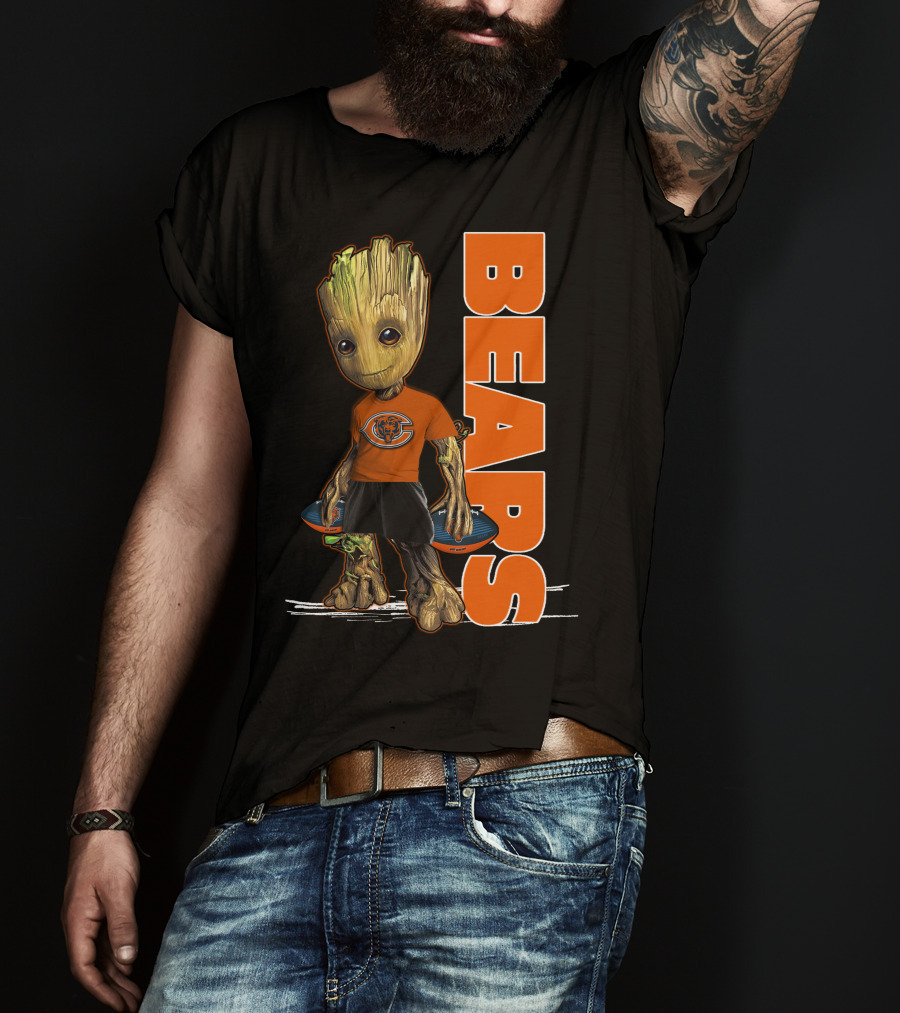 Groot Chicago Bears Football T-Shirt