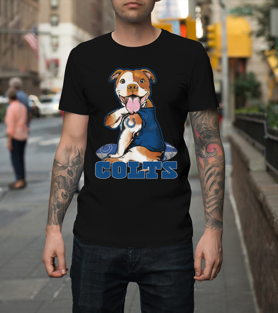 Pittbull Colts Indianapolis Football T-Shirt