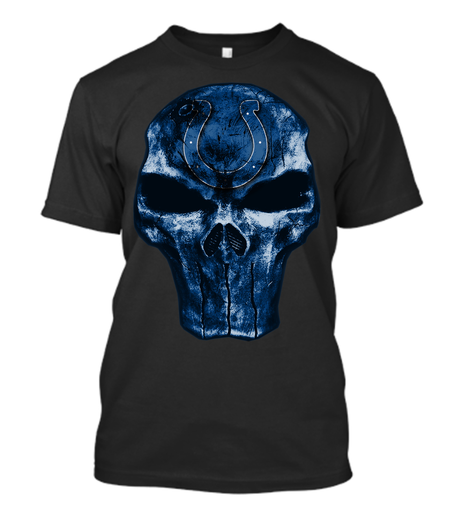 Indianapolis Colts Skull T-Shirt